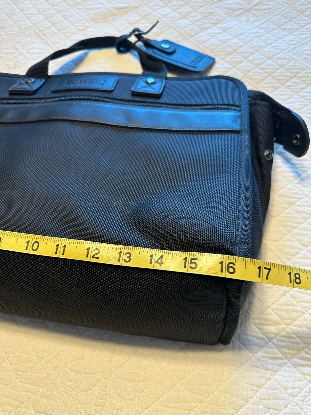 Wilson’s | NWT Black Men's Briefcase/ Messenger/ Laptop Bag